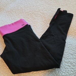 PINK YOGA VICTORIAS SECRET LEGGINGS